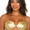 COAXcopenhagen2 Mermaid Costumes Gold Mermaid Bra