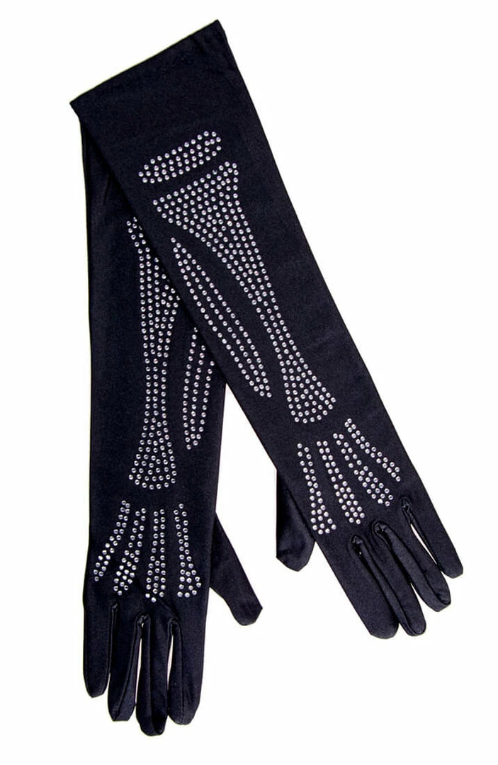 COAXcopenhagen2 Halloween Gloves With Rhinestone Halloween Costumes