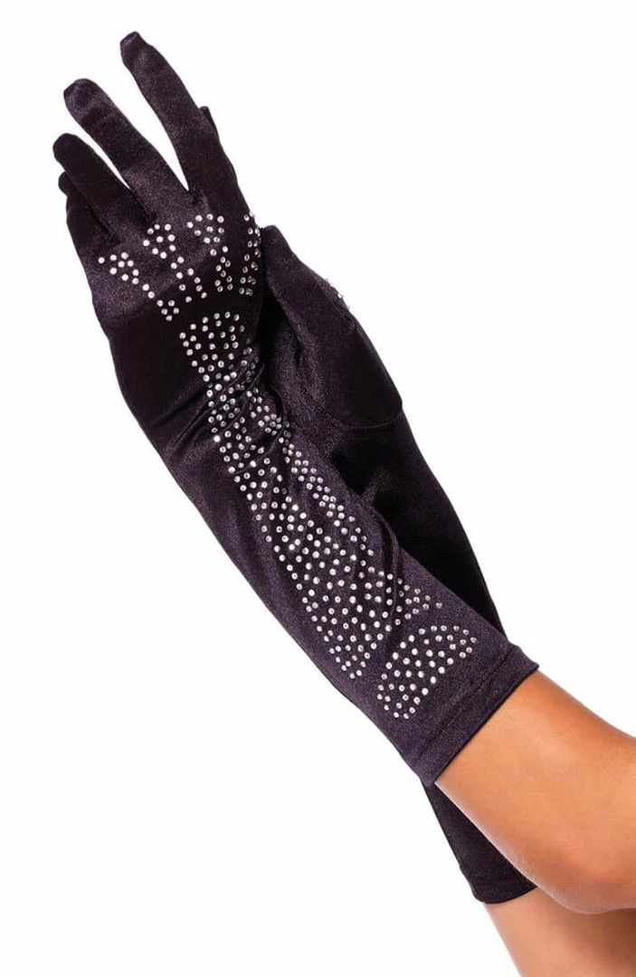 COAXcopenhagen2 Halloween Gloves With Rhinestone Halloween Costumes