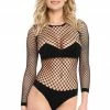 COAXcopenhagen2 Fishnet Kitty Bodysuit - Here Kitty Kitty