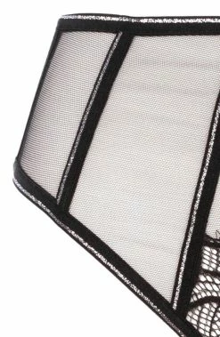 COAXcopenhagen.com High Waist Panty With Double Pearl String - Manhattan High Waist Brief