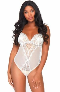 COAXcopenhagen2 White Bodysuit - Put It Romantic LINGERIE