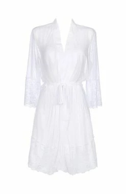 COAXcopenhagen.com LINGERIE White Robe - SPOIL