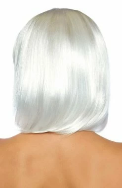 COAXcopenhagen2 Short White Bob Wig