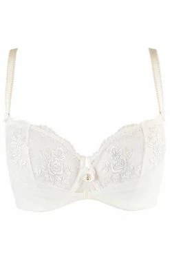 COAXcopenhagen.com Ivory Balconette Bra - St Barths Chic Bras