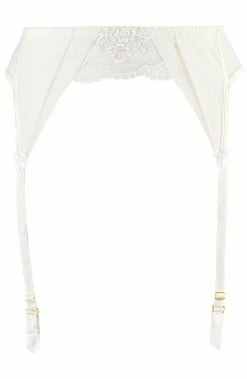 COAXcopenhagen.com Garter Belt & Suspender Ivory Garter Belt - St Barths Chic