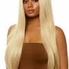 COAXcopenhagen.com Long Straight Center Part Blond Wig ACCESSORIES