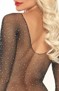 COAXcopenhagen2 Crystalized Fishnet Bodystocking - Dolly Dream