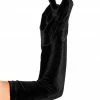 COAXcopenhagen2 Black Long Velvet Gloves