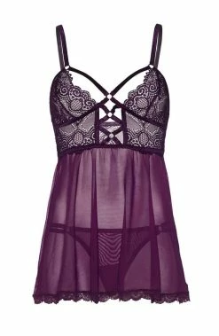 COAXcopenhagen2 Purple Chemise - Courting Cutie