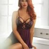 COAXcopenhagen2 Purple Chemise - Courting Cutie