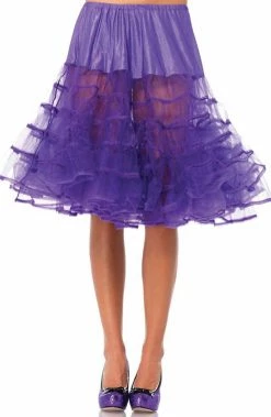 COAXcopenhagen2 Purple Knee Length Petticoat