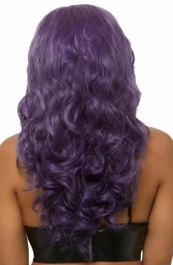 COAXcopenhagen2 ACCESSORIES Long Purple Wig