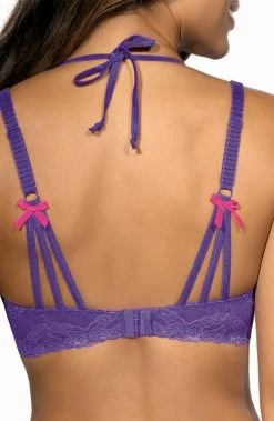 COAXcopenhagen.com Purple Shelf Bra - PLEASURE
