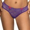COAXcopenhagen.com LINGERIE Purple String Panty - PLEASURE