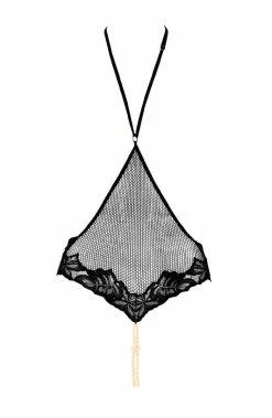 COAXcopenhagen.com Playsuit With Double Pearl String - London Playsuit