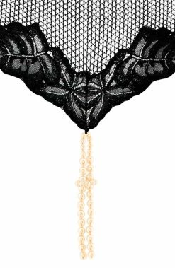 COAXcopenhagen.com Playsuit With Double Pearl String - London Playsuit