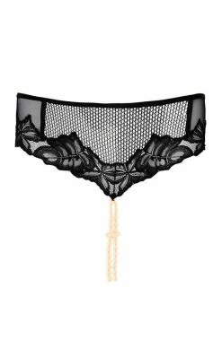 COAXcopenhagen.com Brief Panty With Double Pearl String - London Brief LINGERIE