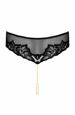 COAXcopenhagen.com Brief Panty With Double Pearl String - London Brief LINGERIE