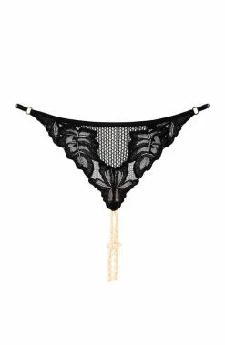 COAXcopenhagen.com G-string With Double Pearl String - London G-String LINGERIE