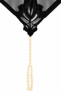 COAXcopenhagen.com G-string With Double Pearl String - London G-String LINGERIE