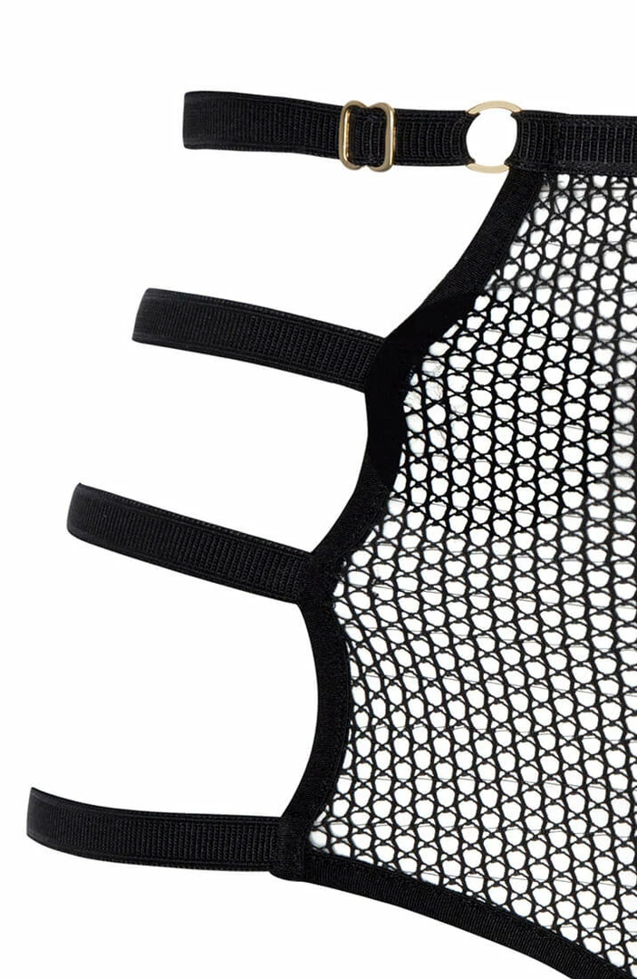 COAXcopenhagen.com High Waist Panty With Double Pearl String - London High Waist Brief LINGERIE