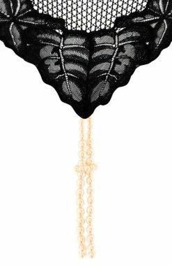 COAXcopenhagen.com High Waist Panty With Double Pearl String - London High Waist Brief LINGERIE