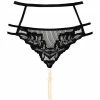 COAXcopenhagen.com Panty With Double Pearl String - London Panty LINGERIE