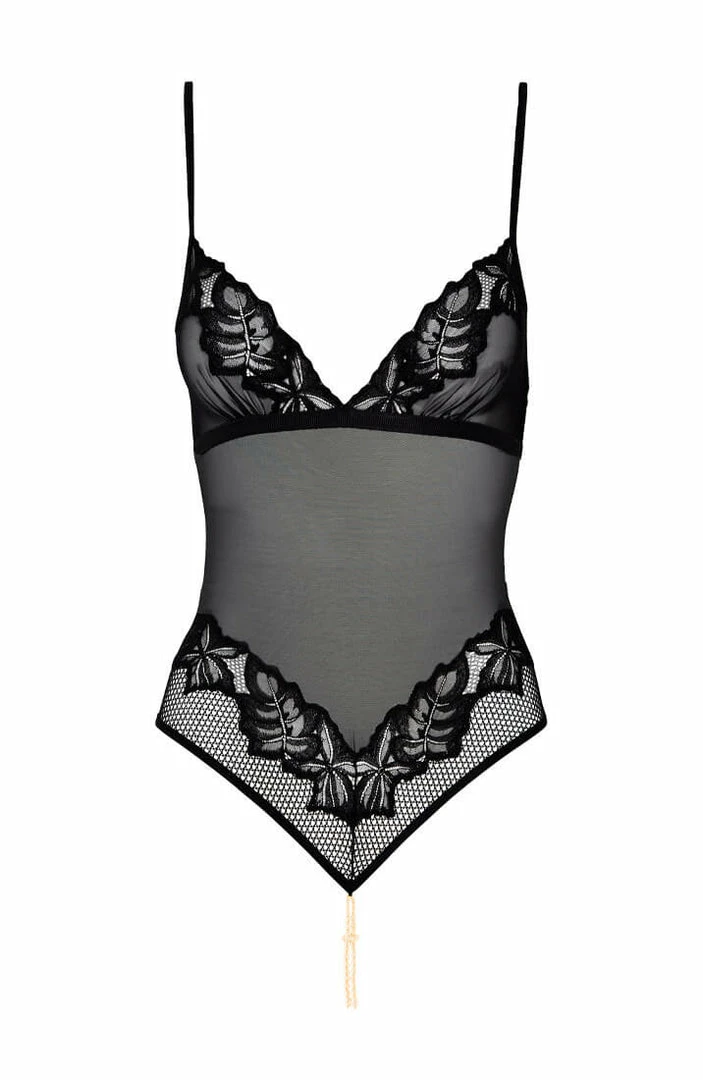 COAXcopenhagen.com Bodysuit With Double Pearl String - London Body