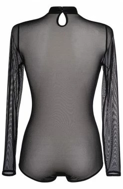 COAXcopenhagen2 Sheer Black Bodysuit - NONCHALANT LINGERIE