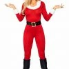 COAXcopenhagen.com Santa Girl Catsuit Costume - Up To Snow Good