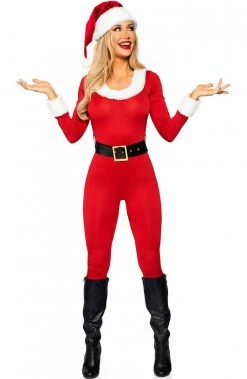 COAXcopenhagen.com Santa Girl Catsuit Costume - Up To Snow Good