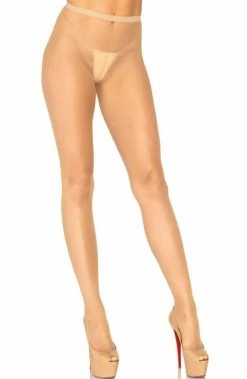 COAXcopenhagen.com Nude Micro Net Tights