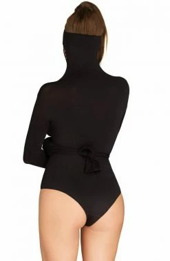 COAXcopenhagen.com Masked Bodysuit With Restraint Sleeves - Masked KINK LINGERIE