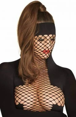 COAXcopenhagen.com Masked Bodysuit With Restraint Sleeves - Masked KINK LINGERIE