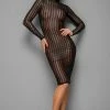 COAXcopenhagen2 Sheer Mesh Pencil Dress - Call Me Claire LINGERIE
