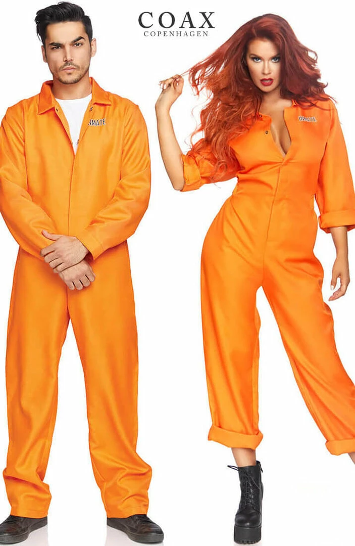 COAXcopenhagen.com COSTUMES Orange Jumpsuit Costume - Lockdown Troublemaker