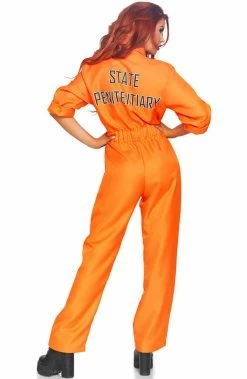 COAXcopenhagen.com COSTUMES Orange Jumpsuit Costume - Lockdown Troublemaker