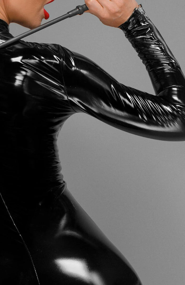 COAXcopenhagen2 PVC Catsuit With 3-way Metal Zip - UnChained The COAX Fetish