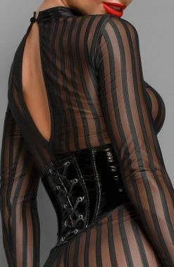 COAXcopenhagen2 PVC Underbust Corset - Please Do