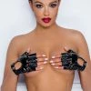COAXcopenhagen.com Fingerless PVC Gloves - My Prerogative