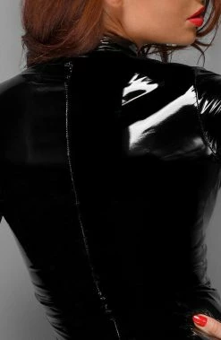 COAXcopenhagen2 The COAX Fetish PVC Dress With 2-way Zip - Ask Wifey