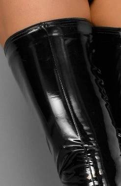 COAXcopenhagen2 The COAX Fetish PVC Thigh Highs - Show Stopper