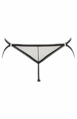 COAXcopenhagen.com Panty With Double Pearl String - Manhattan Panty LINGERIE
