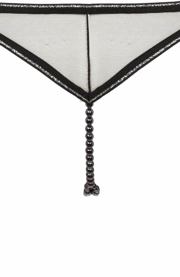 COAXcopenhagen.com Panty With Double Pearl String - Manhattan Panty LINGERIE