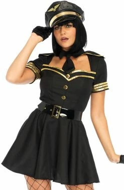 COAXcopenhagen2 COSTUMES Pilot Costume - Flirty Flight Captain