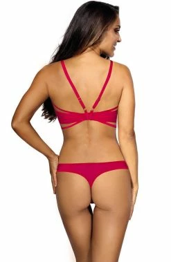 COAXcopenhagen.com Pink Shelf Bra With Cage-strap - RISQUÉ LINGERIE