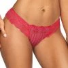 COAXcopenhagen.com LINGERIE Pink Lace Thong - SIREN