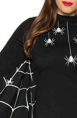 COAXcopenhagen.com Plus Size Jersey Spider Costume - Spiderweb Catch COSTUMES