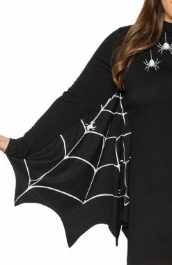 COAXcopenhagen.com Plus Size Jersey Spider Costume - Spiderweb Catch COSTUMES